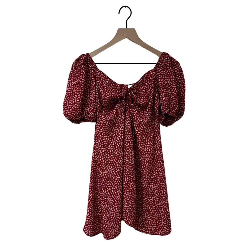 Puff Sleeve CottageCore Floral Soft Girl Dress